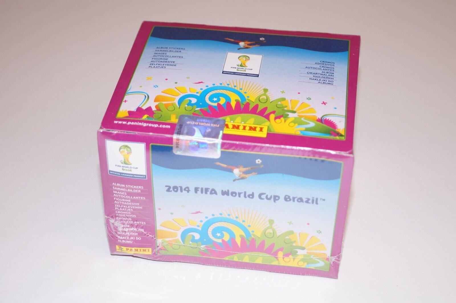 Panini World Cup 2014 Brasil 14 - 1 original packaging display 100 bags new / rare