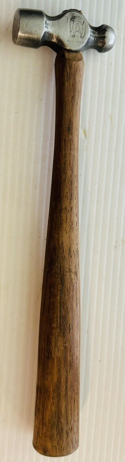 Nice Vtg ATHA Farrier Horseshoe LOGO Small Ball Peen Hammer 6oz Rare Made in USA
