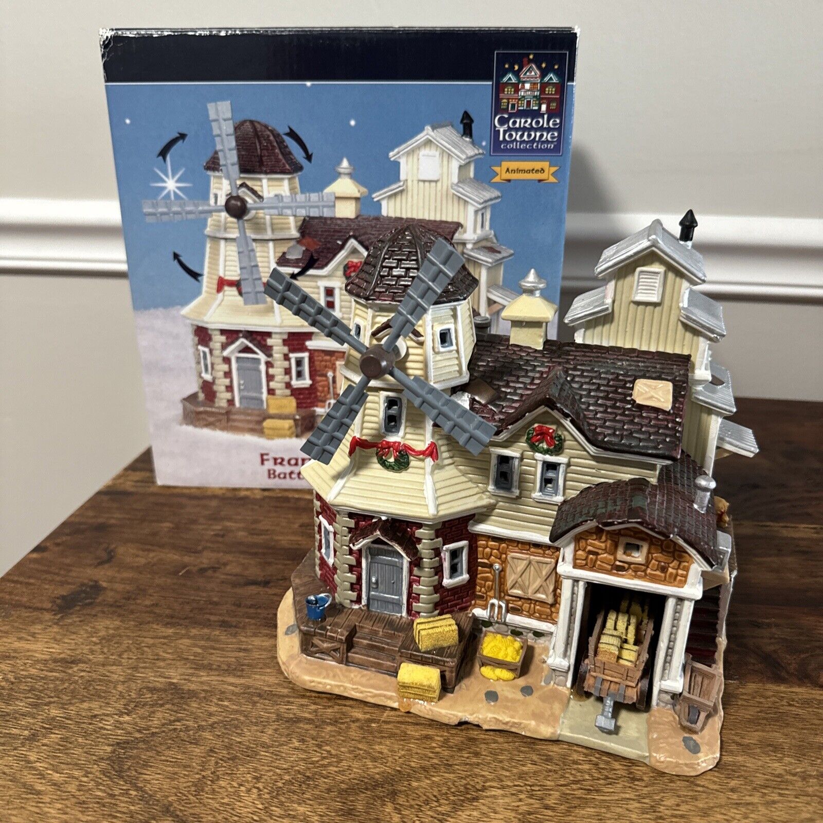 Lemax Carole Towne Collection Christmas Village 2006 Franklin’s Farm UNTESTED
