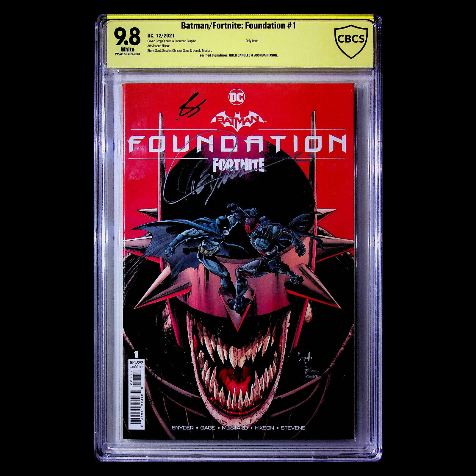 Batman/Fortnight Foundation #1 9.8 CBCS VS x2