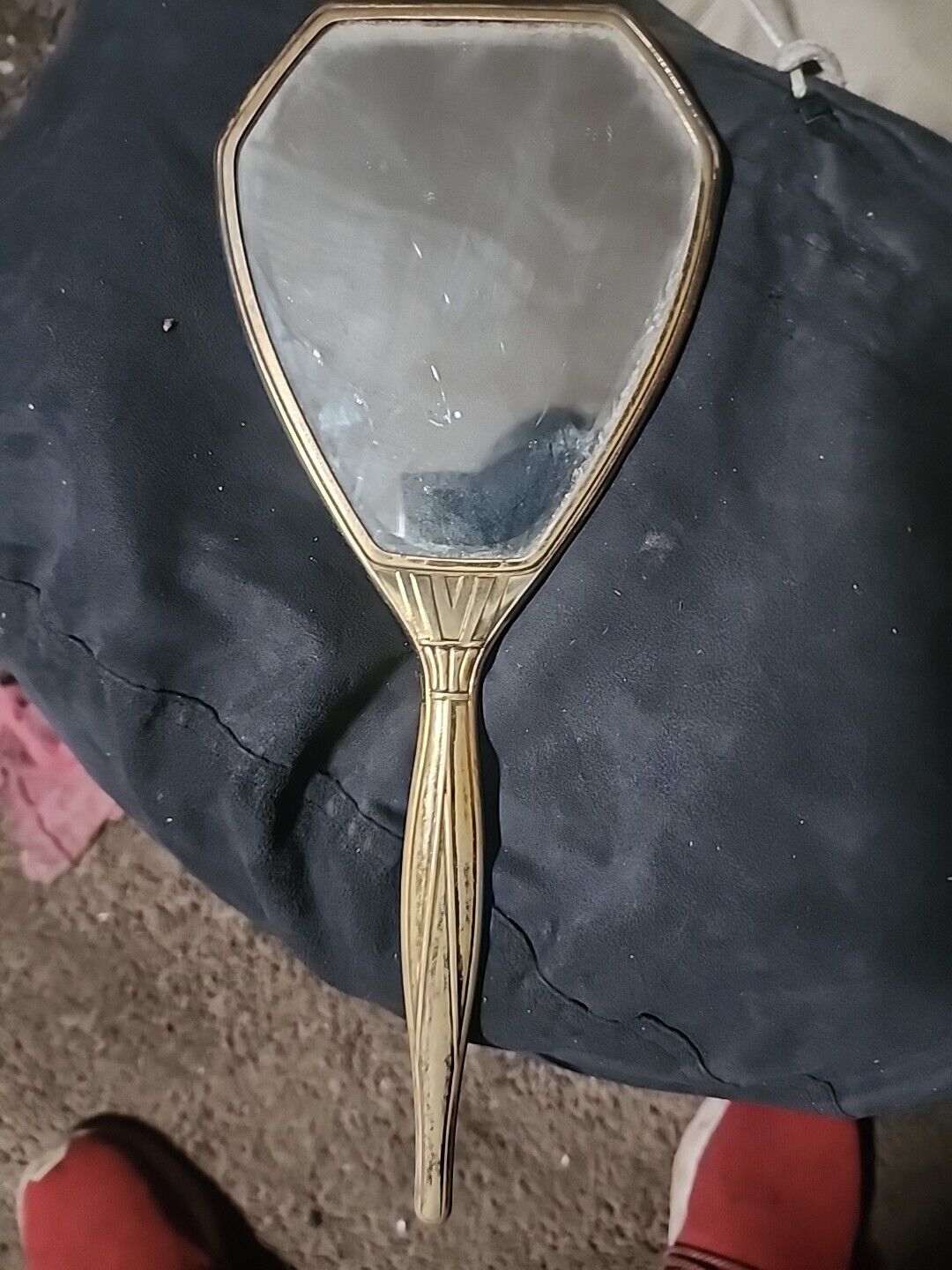 Vintage Hand-held Mirror