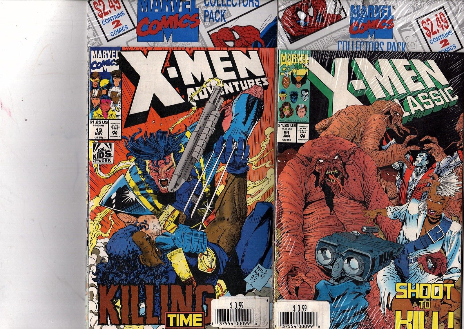X-Men comic lot 47 Unlimited x-men 1993 the uncanny x-men xmen  (hk ir