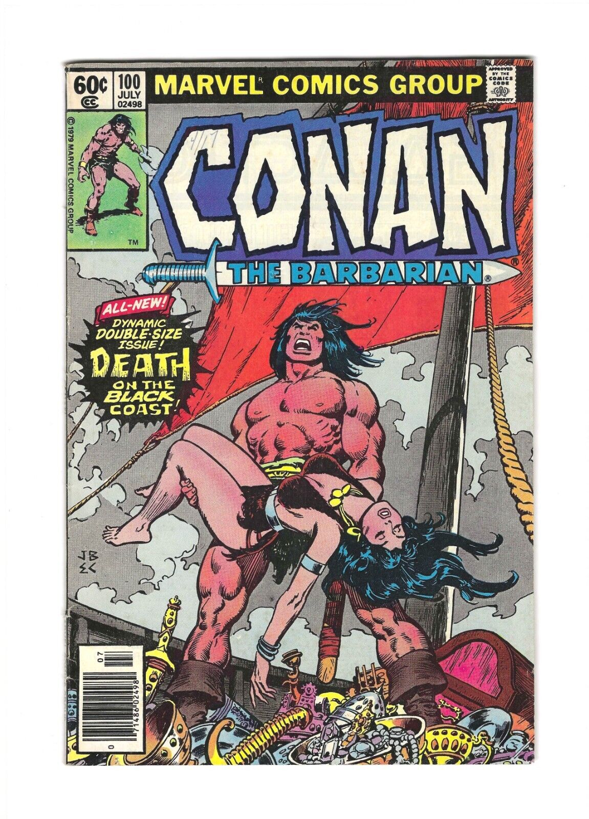 Conan the Barbarian #100: Dry Cleaned: Pressed: Bagged: Boarded: FN 6.0