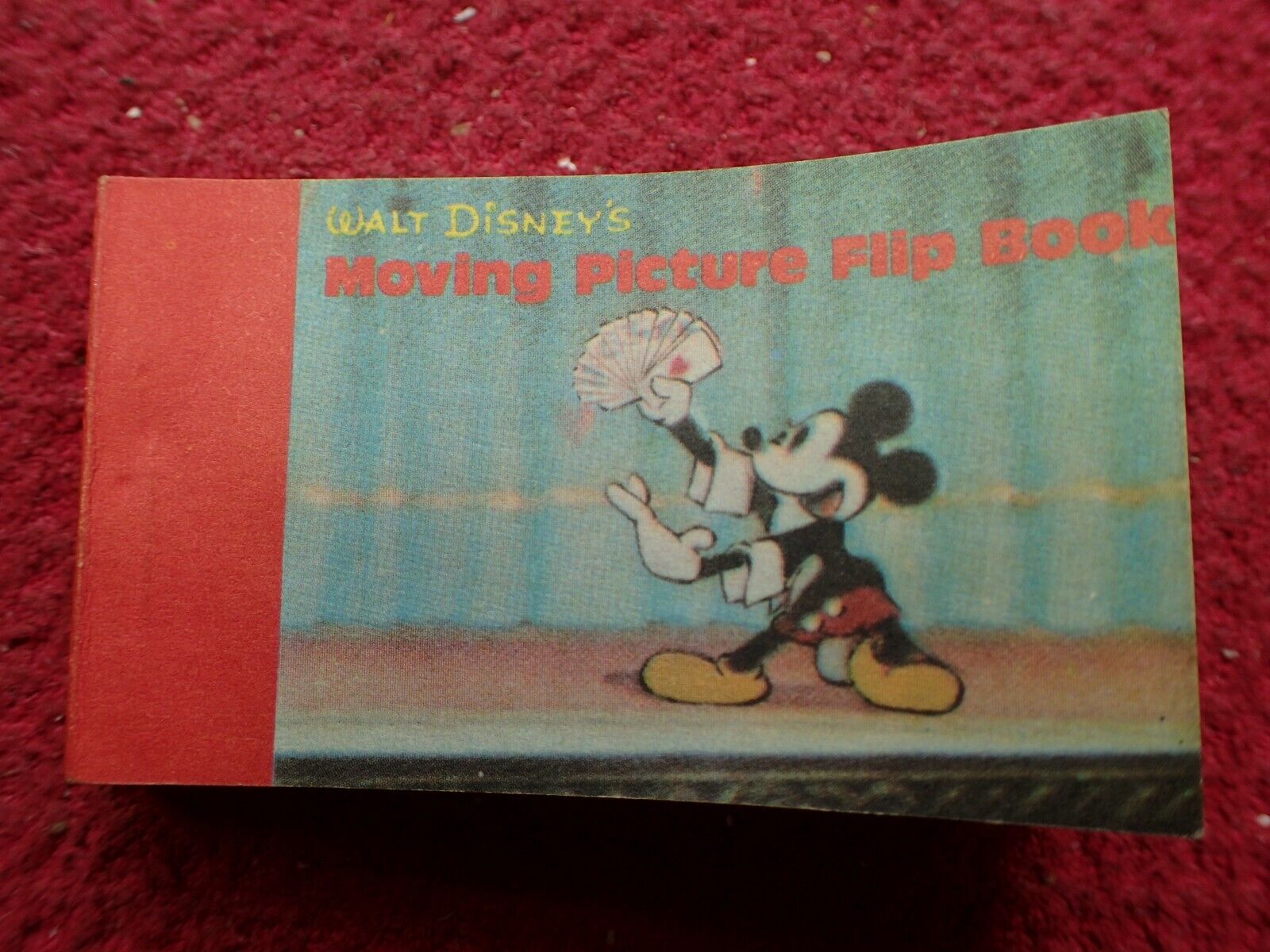 Mickey Mouse & Donald Duck Flip Book Printed in Hong Kong