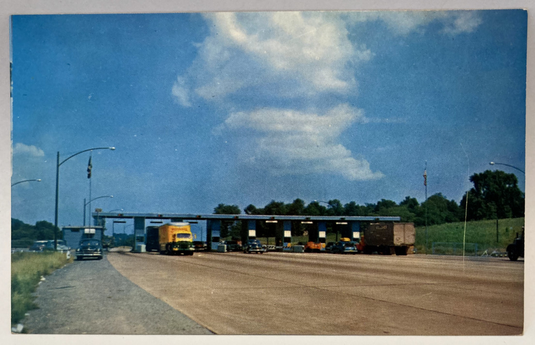 Gateway To The Pennsylvania Turnpike PA, Petersburg, Ohio OH Vintage Postcard