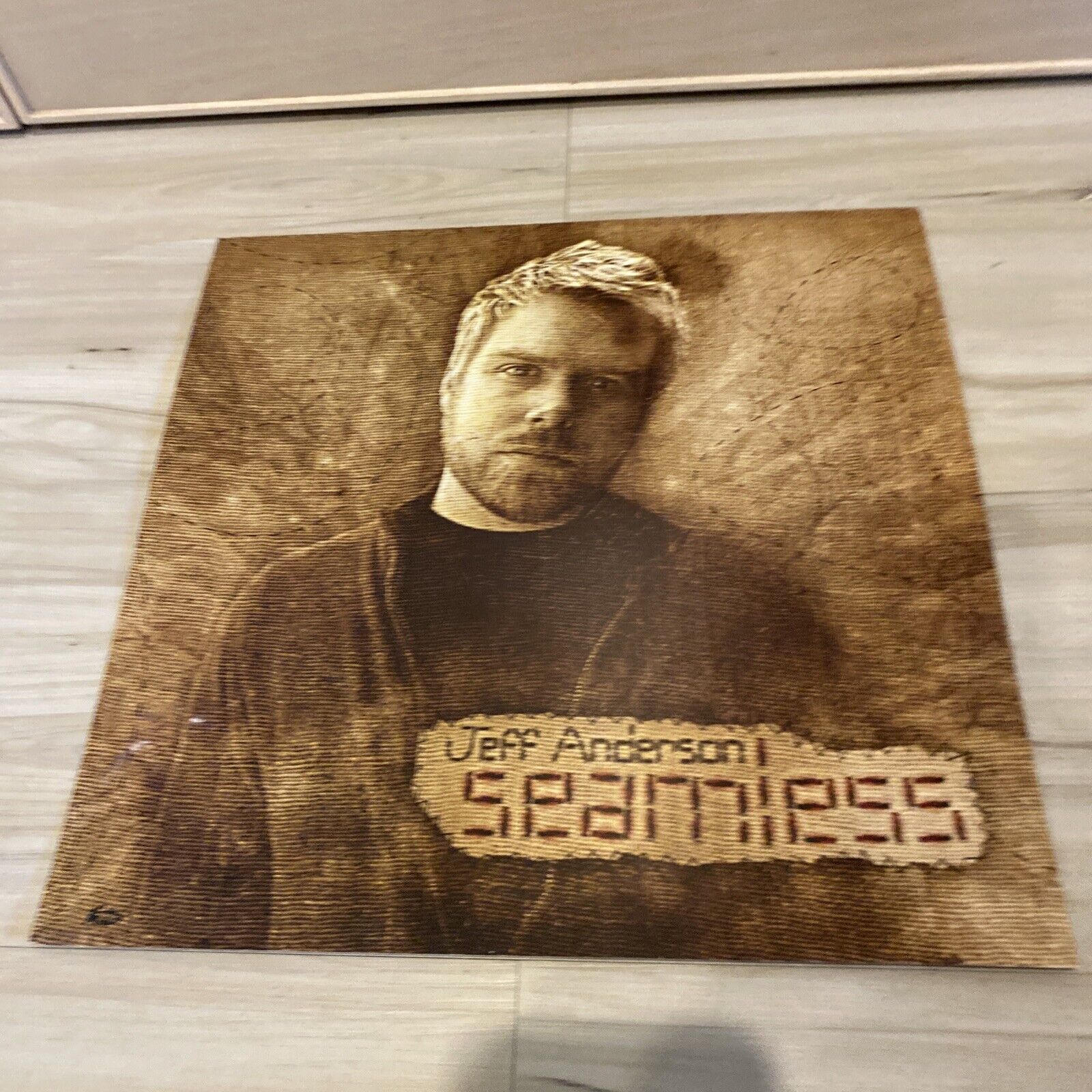Jeff Anderson Seamless, 12x12, Album Flat Poster Christian Pop