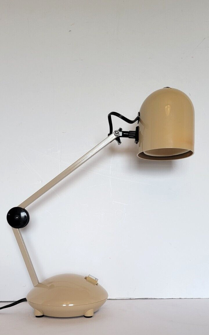 Vtg Mid Century Modern 70's ELECTRIX Adjustable Task Table Desk Lamp