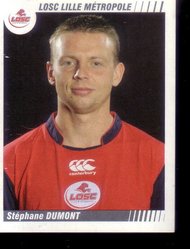 Stephane DUMONT *** PANINI - FOOTBALL 2009 * Lille OSC - No. 174