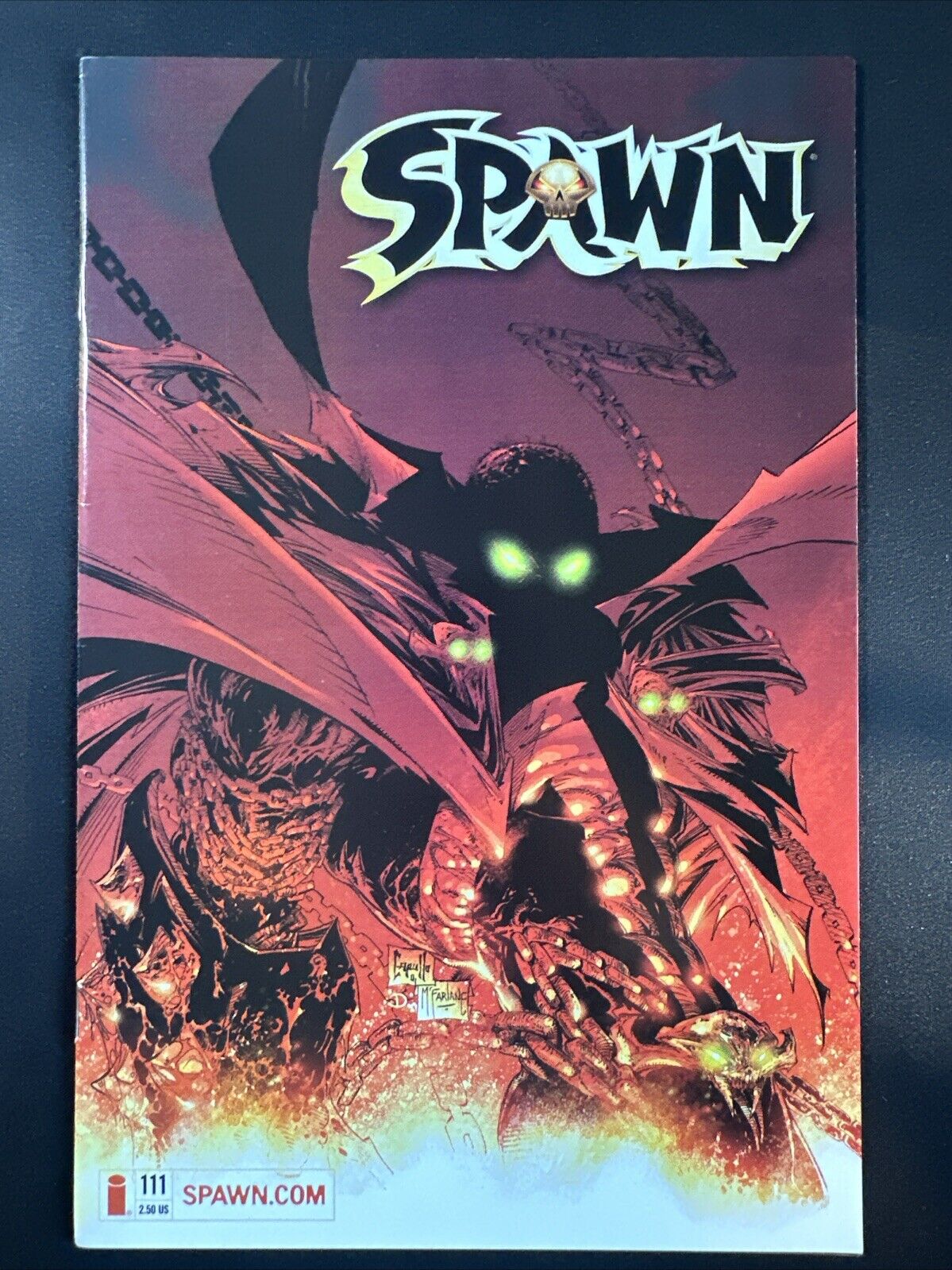 Spawn #111 Image Comics 1st Print Todd McFarlane 1992 First Series Fine/VF