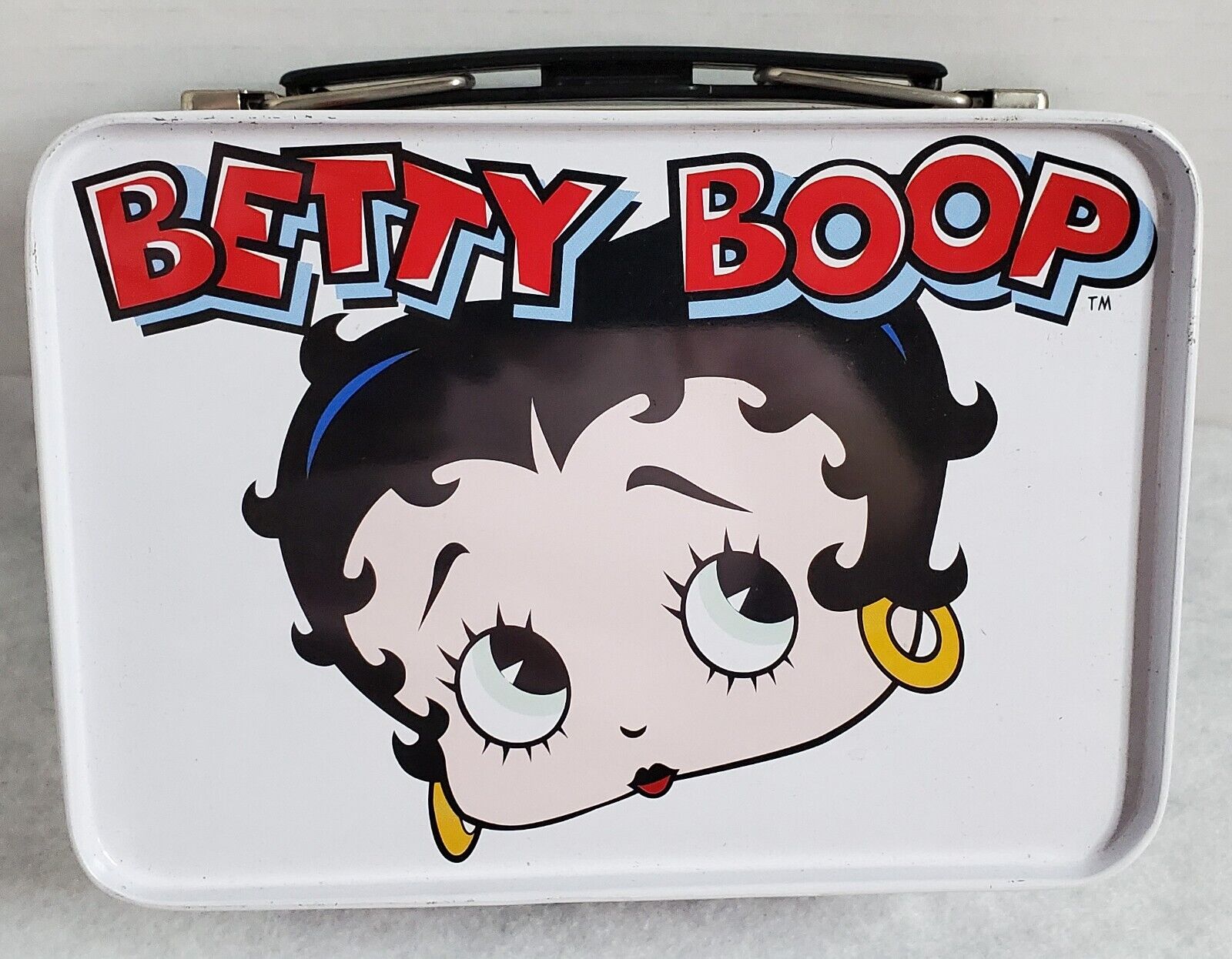 Mini 2005 Betty Boop Lunch Box/Tin King Features Syn, Fleischer Studios Blk/Wht