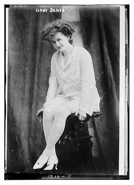 Photo:Gaby Deslys,1881-1920,dancer,singer,actress,from Marseilles,France