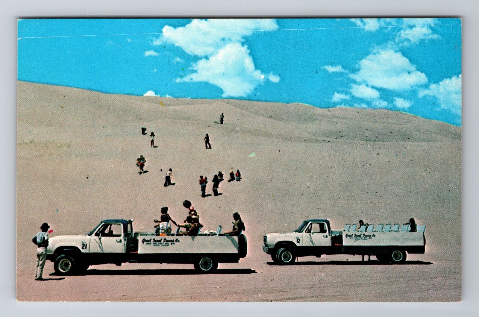 Alamosa CO-Colorado, Great Sand Dunes National Monument, Vintage Postcard