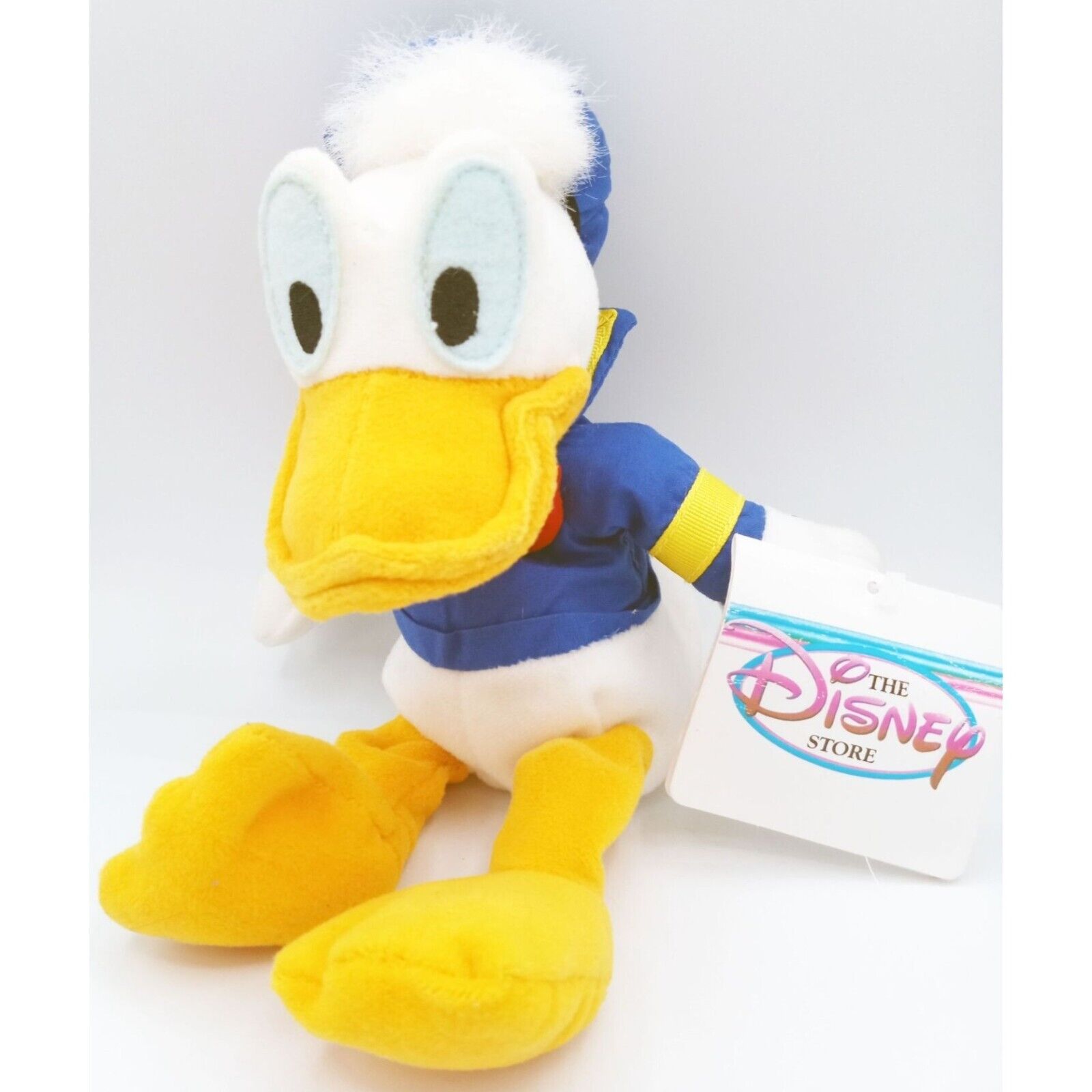 Donald Duck The Walt Disney Store Bean Bag Plush 9 Inches Vintage Toy Souvenir
