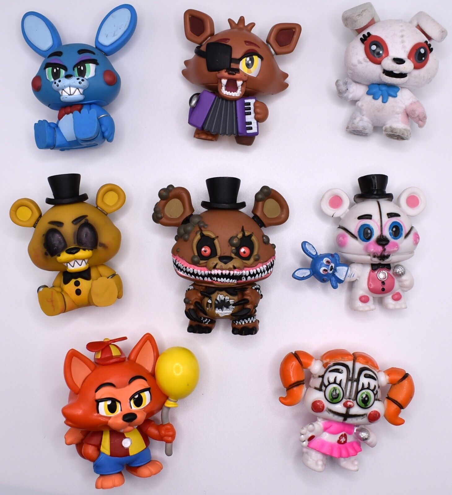 Five Nights at Freddy\'s FNAF - Lot of 8 Funko Mystery Minis 2016/22