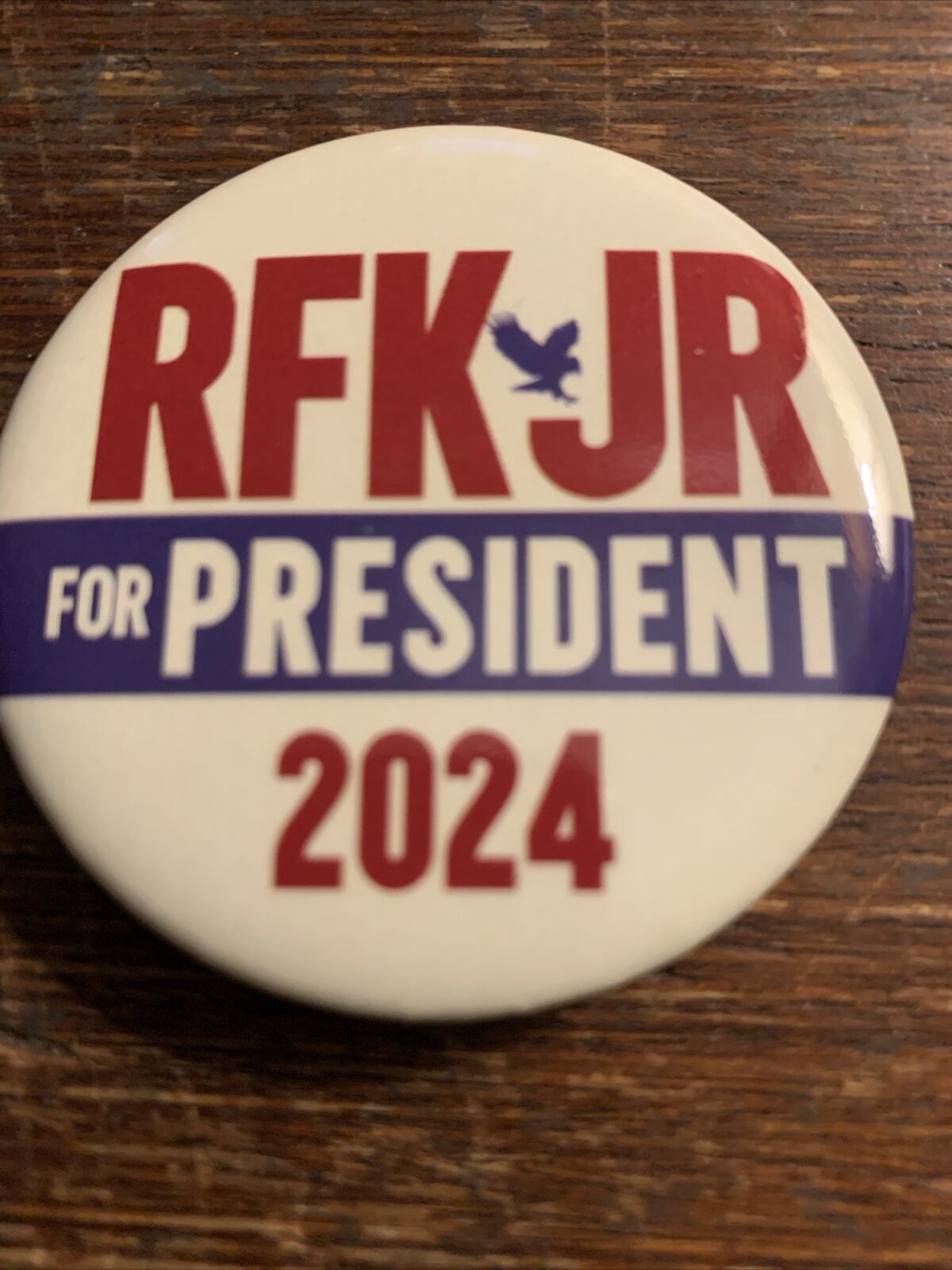 2024 Robert Kennedy Jr Official Political Campaign Pinback Button
