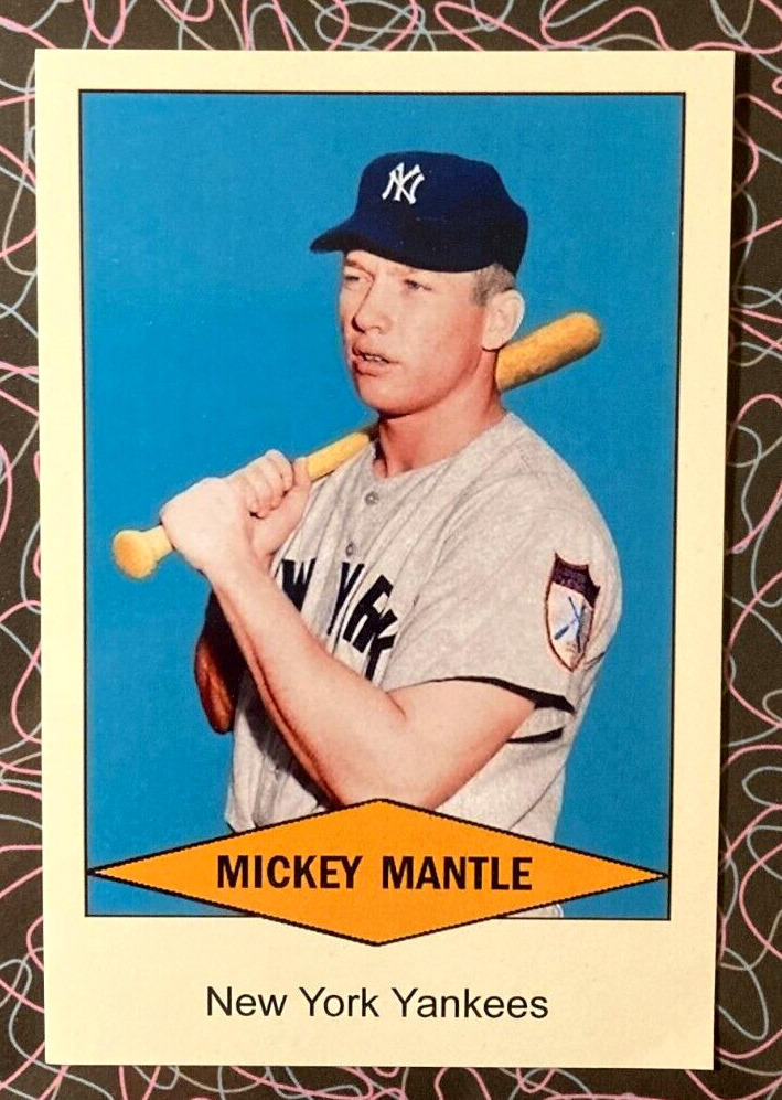 Mickey Mantle Postcard (young Mickey)