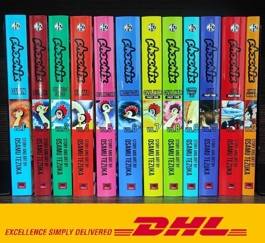 Phoenix Manga By Osamu Tezuka Complete Set English Version Volume 1-12 (End)-NEW