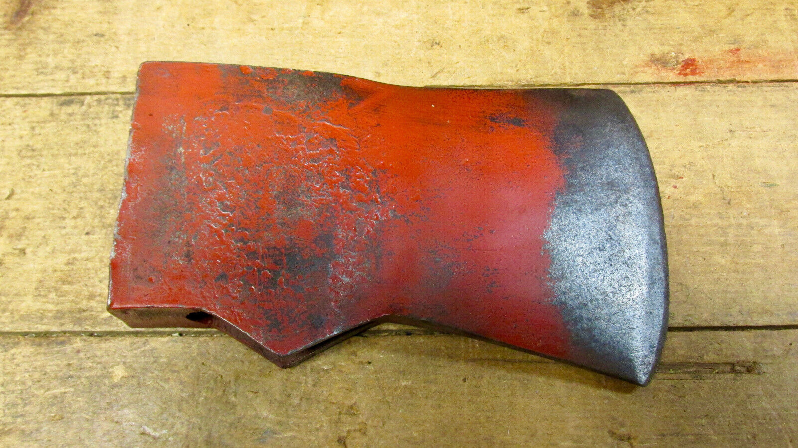 Vintage LARGE COLLINS RED SEAL Axe 4 lbs 4 oz RARE Jersey Pattern USA Tool