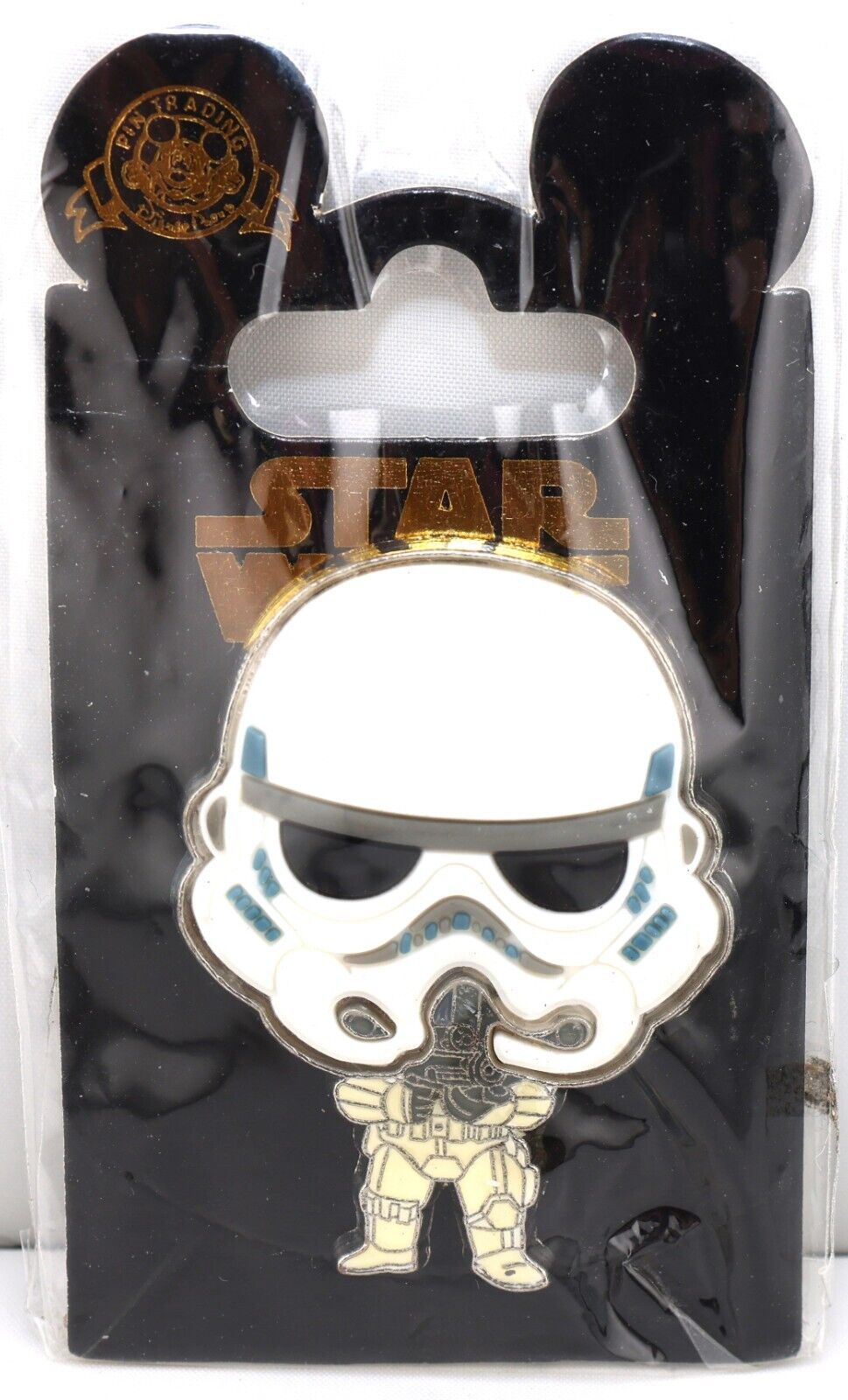 HKDL Hong Kong Star Wars Big Head Series Storm Trooper Disney Pin