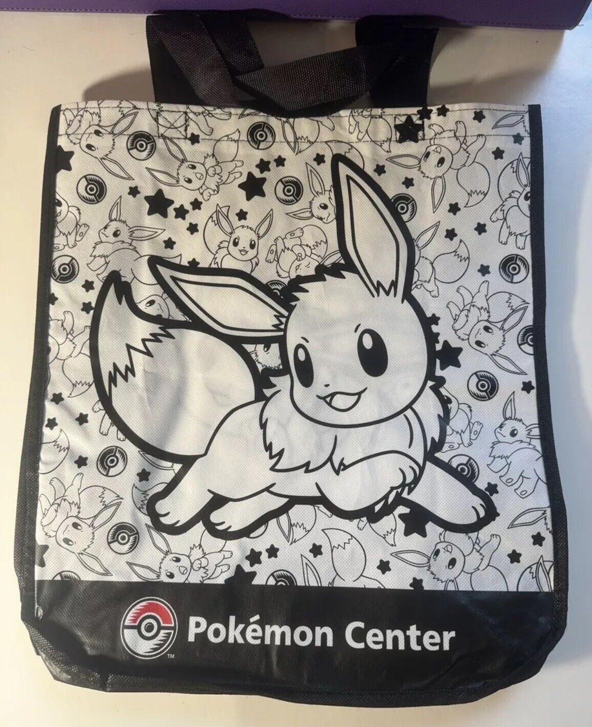 Pokemon Center NAIC 2024 Eevee Shopping bag