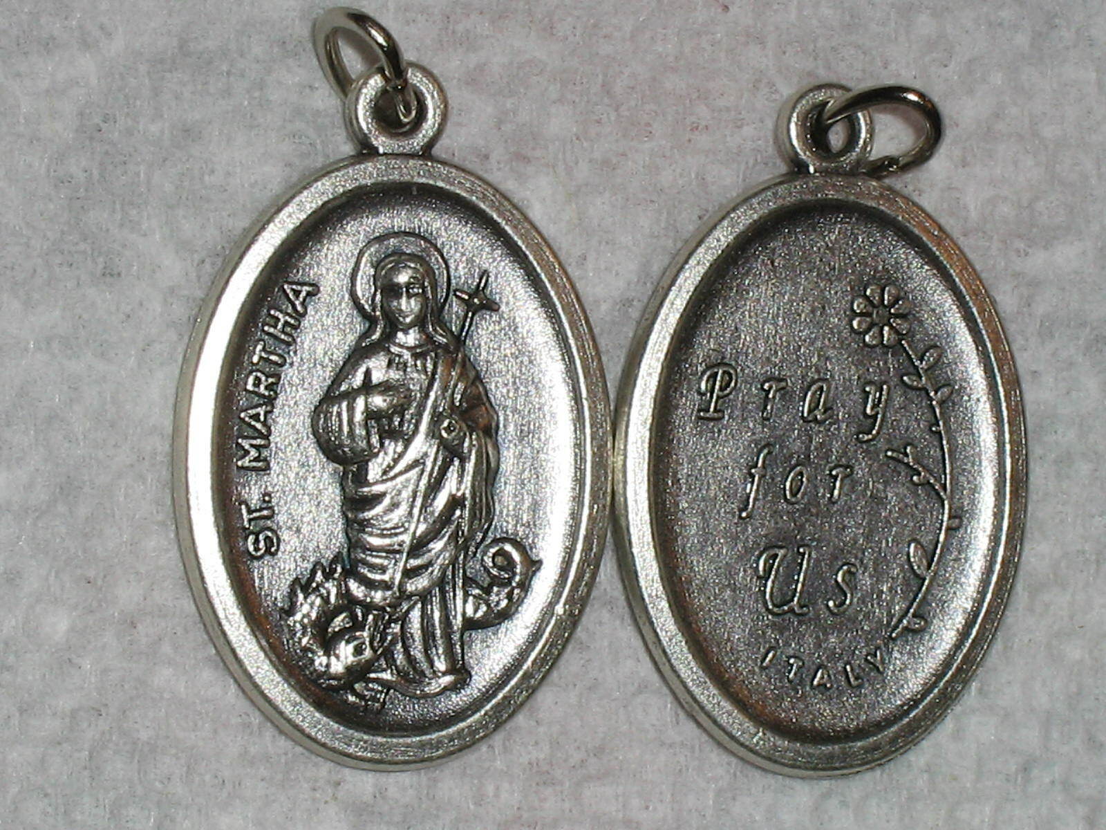 Saint / St. Martha Medal / Charm