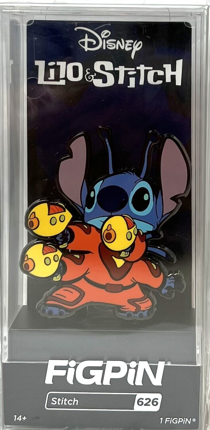 FiGPiN Disney Lilo & Stitch Collectible FigPin Stitch with Red Space Suit #626