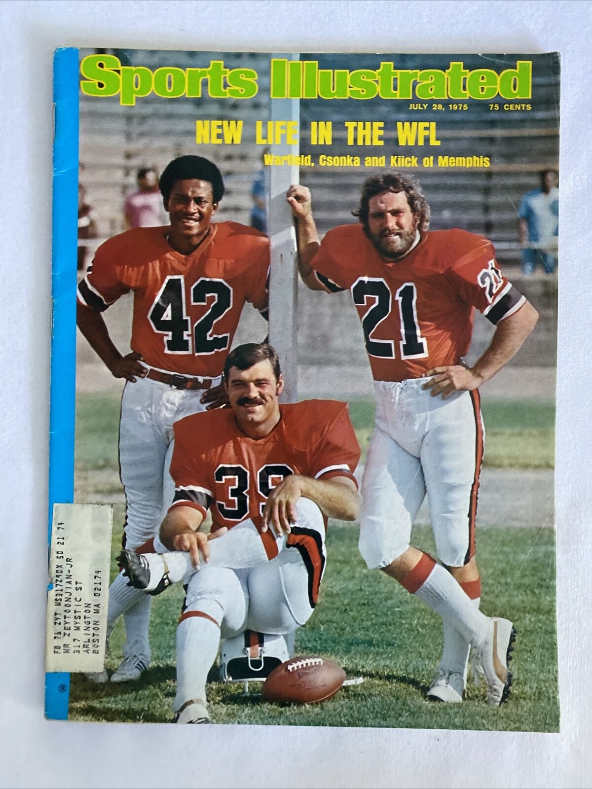 1975 July 28 Sports Illustrated Magazine Dave Forbes Hung Jury (MH626)