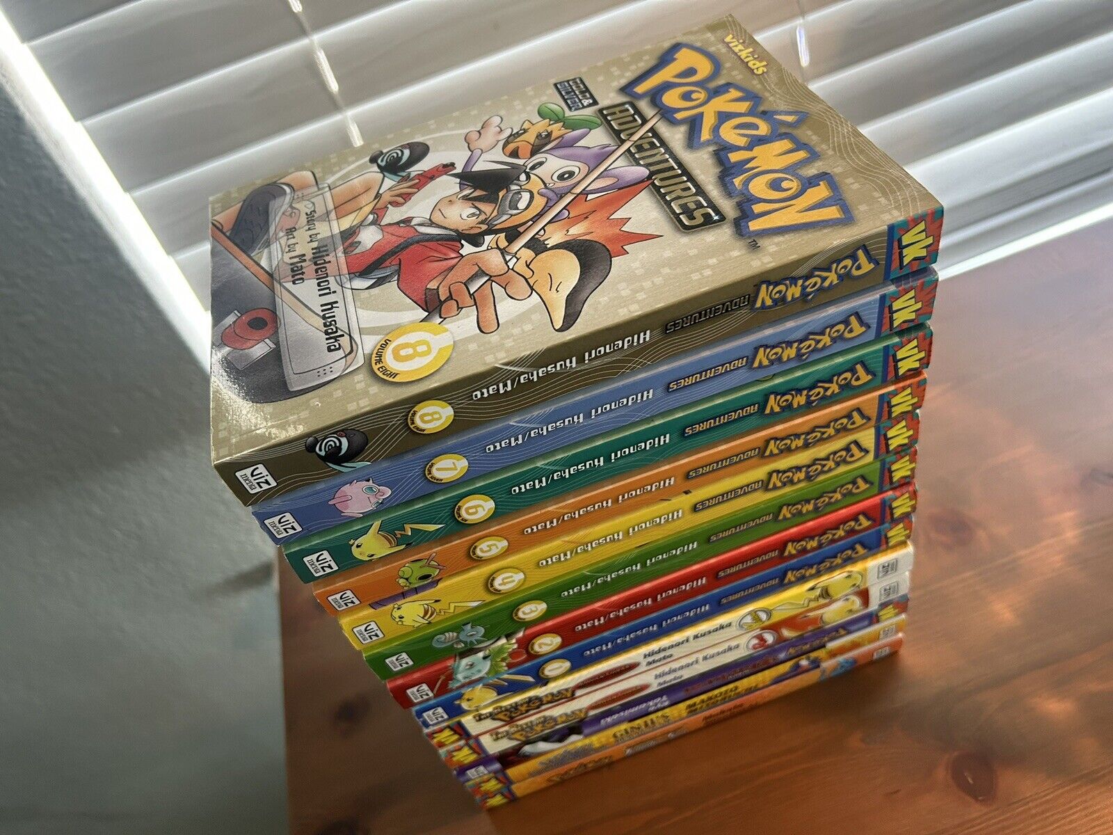 Pokemon Adventures Manga Lot Volumes 1-8 English & More