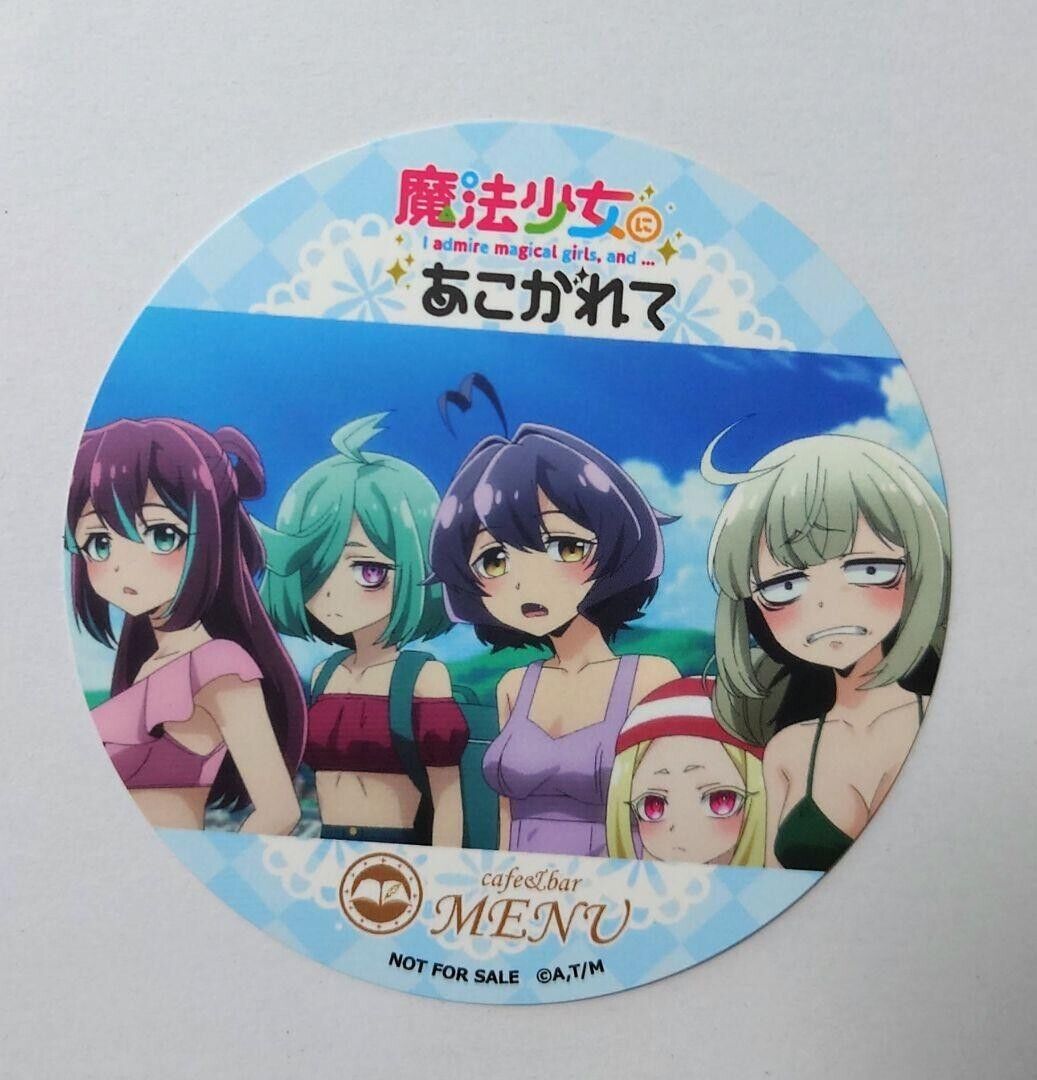 Gushing over Magical Girls Coaster Collabo Cafe Limited