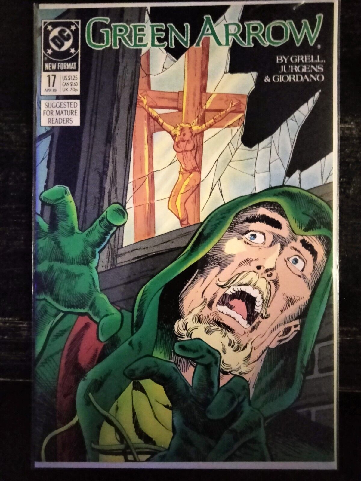 Green Arrow (1988 series) #17 in Near Mint minus condition. DC comics [e:
