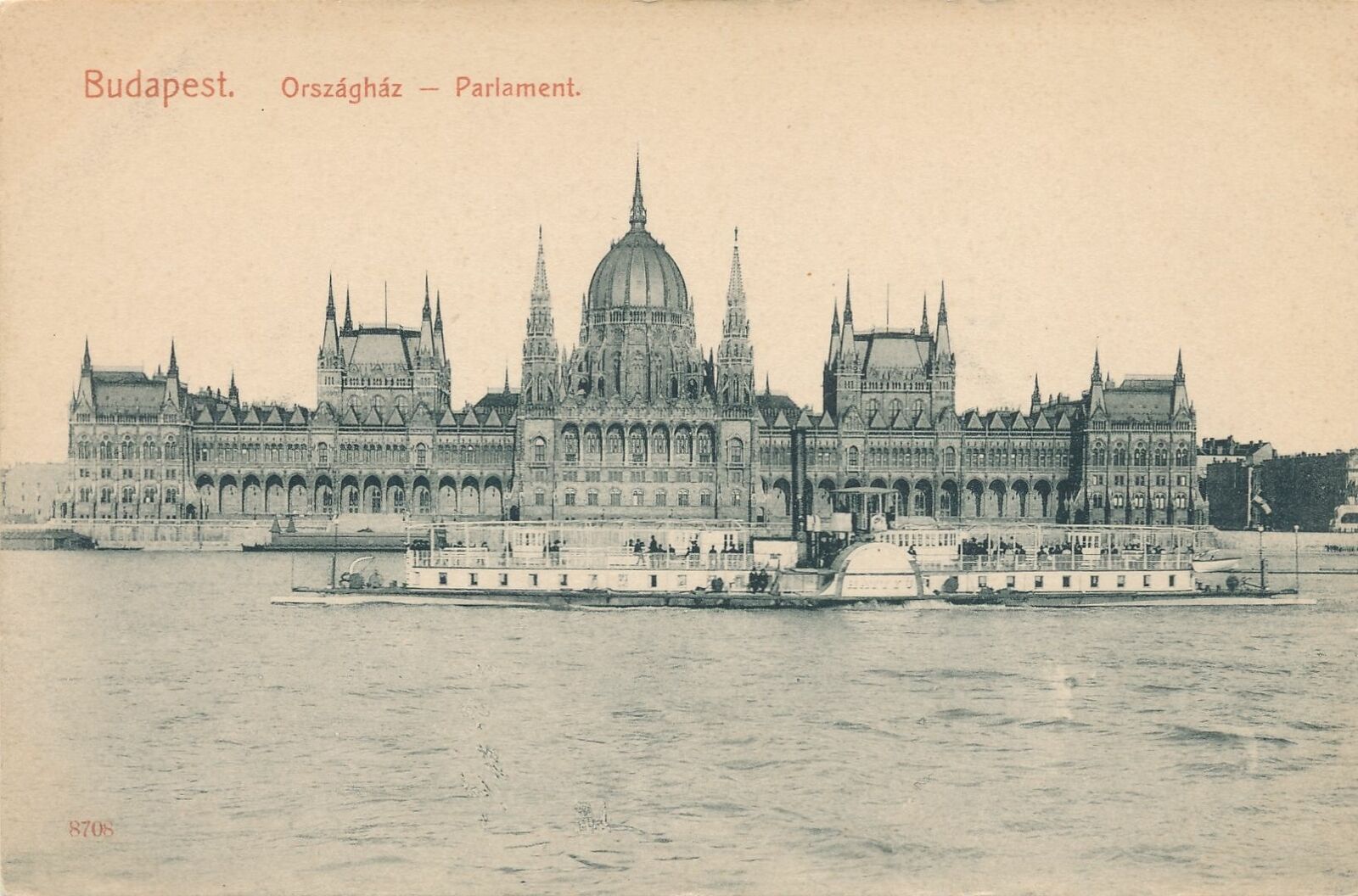 BUDAPEST - Orszaghaz Parliament - Hungary