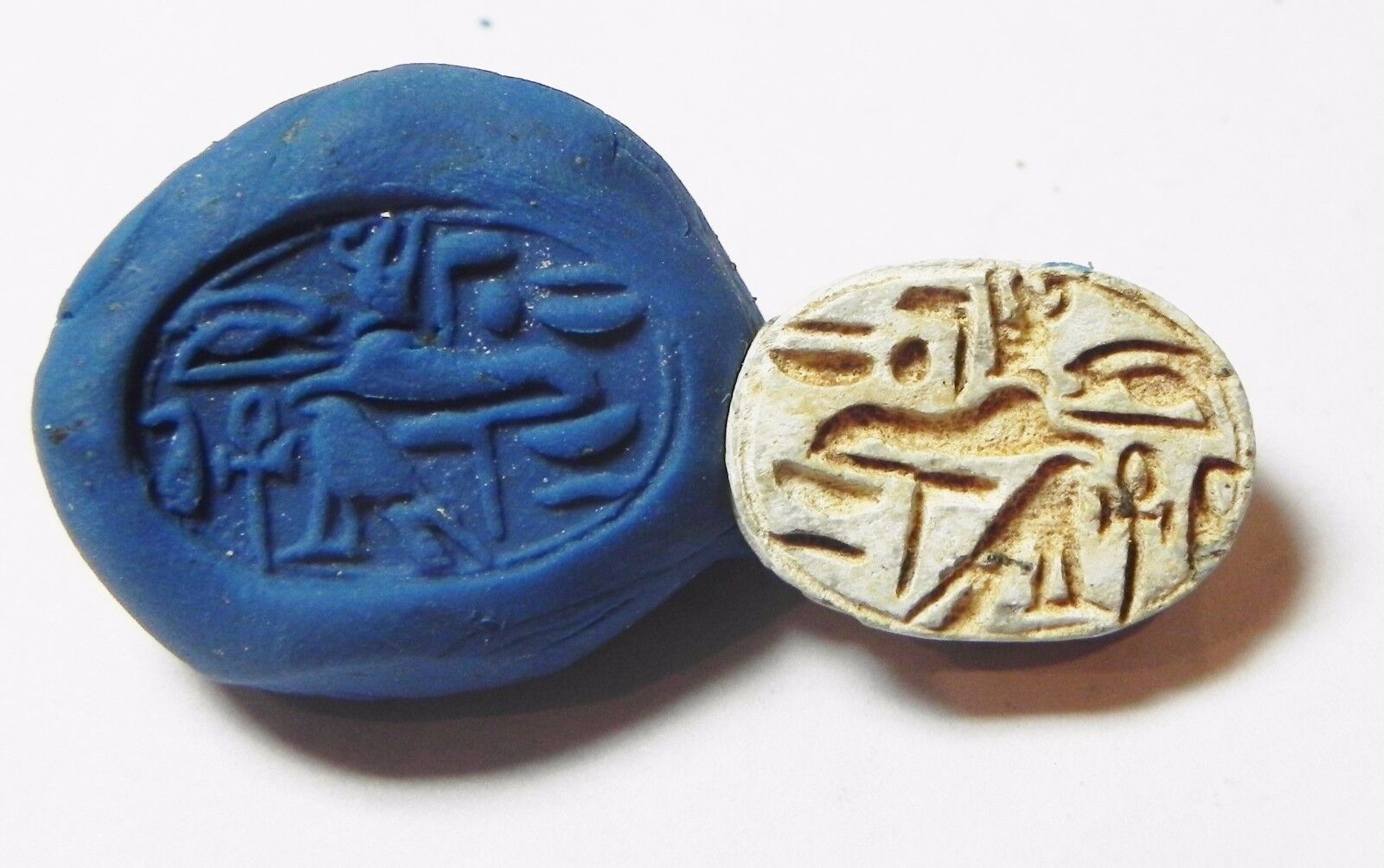 ZURQIEH -AF849- ANCIENT EGYPT , 2ND INTERMEDIATE STONE SCARAB. 1782 - 1570 B.C