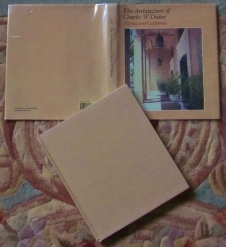 Historical ~ ARCHITECTURE of CHARLES W DICKEY~California & Hawaii~HB w DJ