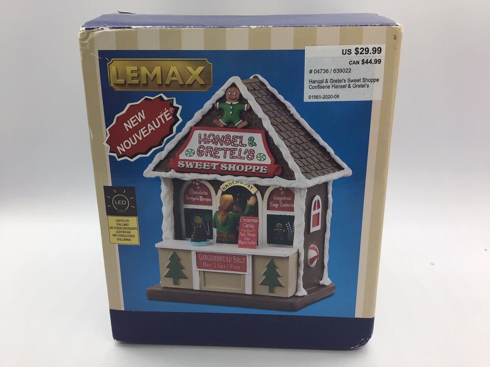 Lemax Hansel & Gretel’s Sweet Shoppe (2020 #04736)