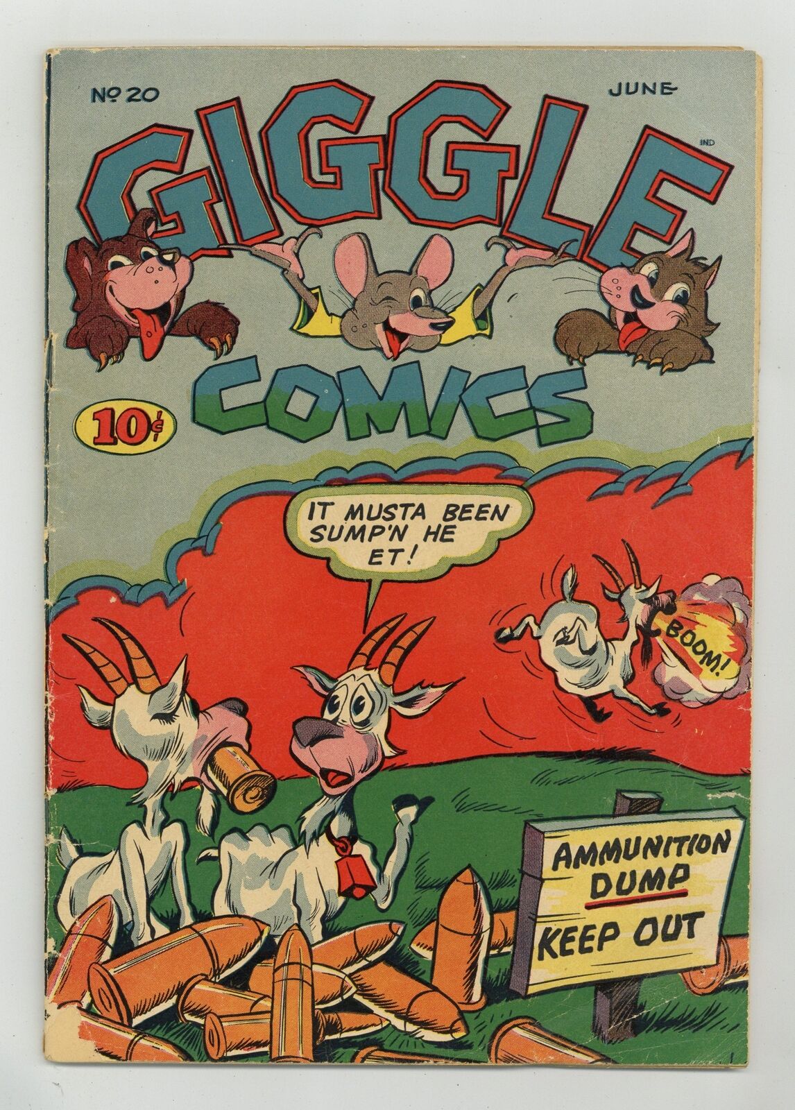 Giggle Comics #20 VG- 3.5 1945