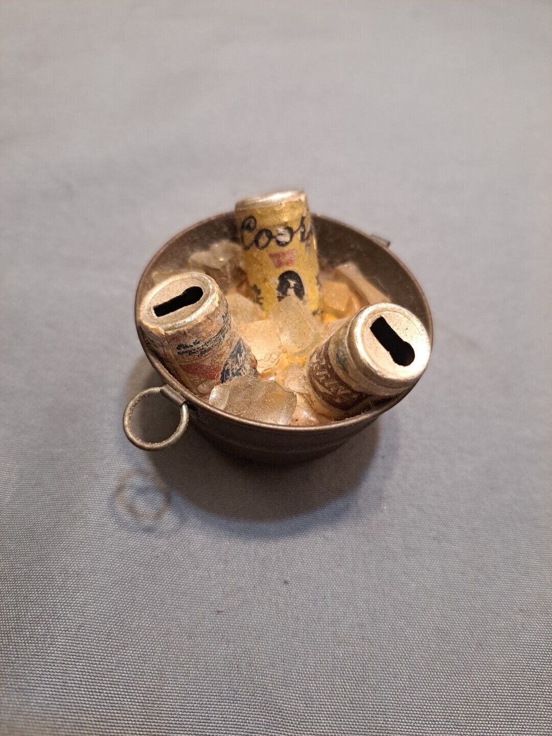 Fridge Magnet PBR Coors Pabst Blue Ribbon Schlitz Beer Cans - Rusted Vintage