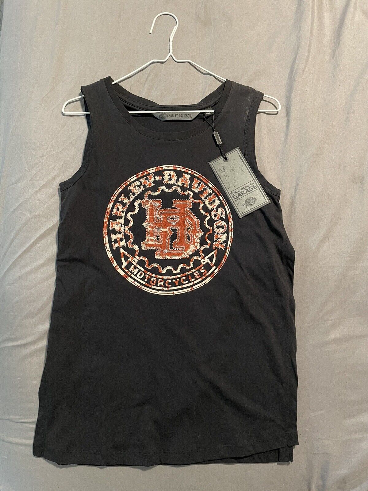 Harley Davidson shirt Woman’s XS Split Side Tank Top New With Tags