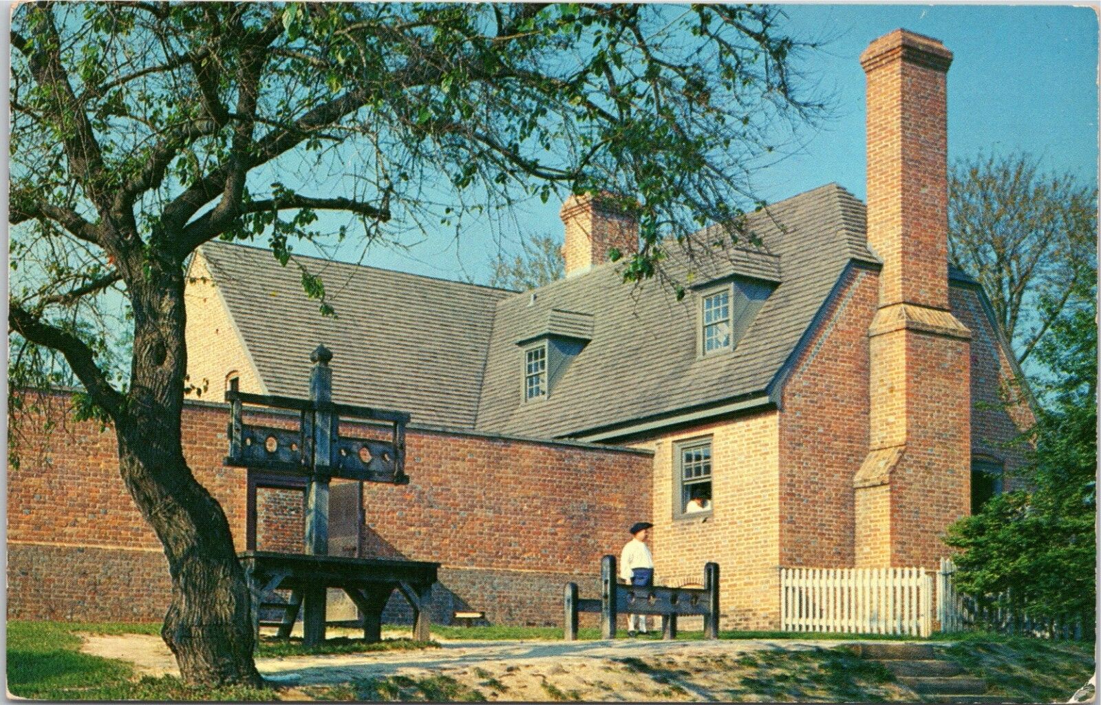 Colonial Williamsburg Virginia - The Public Gaol (jail)