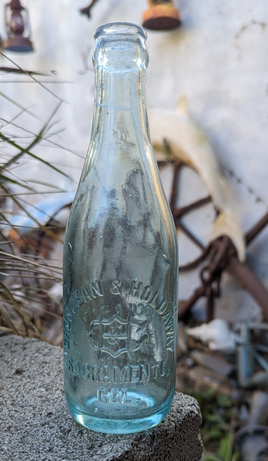Coca Cola Bottle Straight Sided By Grosjean & Holdaway(Vintage) Circa 1905