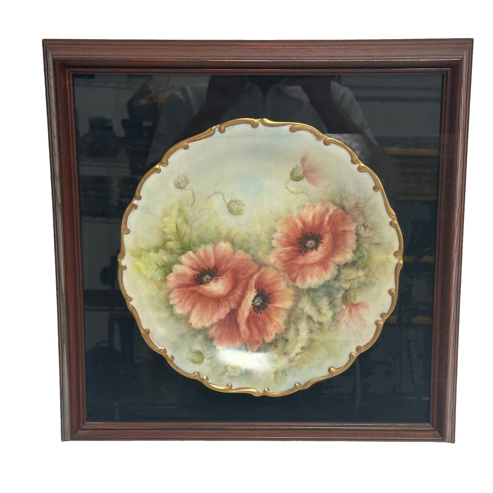 Vintage Schumann Arzberg Hand Painted Collector Plate