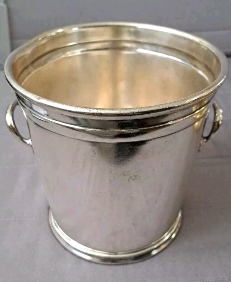 Vntg 1920s Reed & Barton Silver Soldered Champagne Bucket from Fairmont Hotel