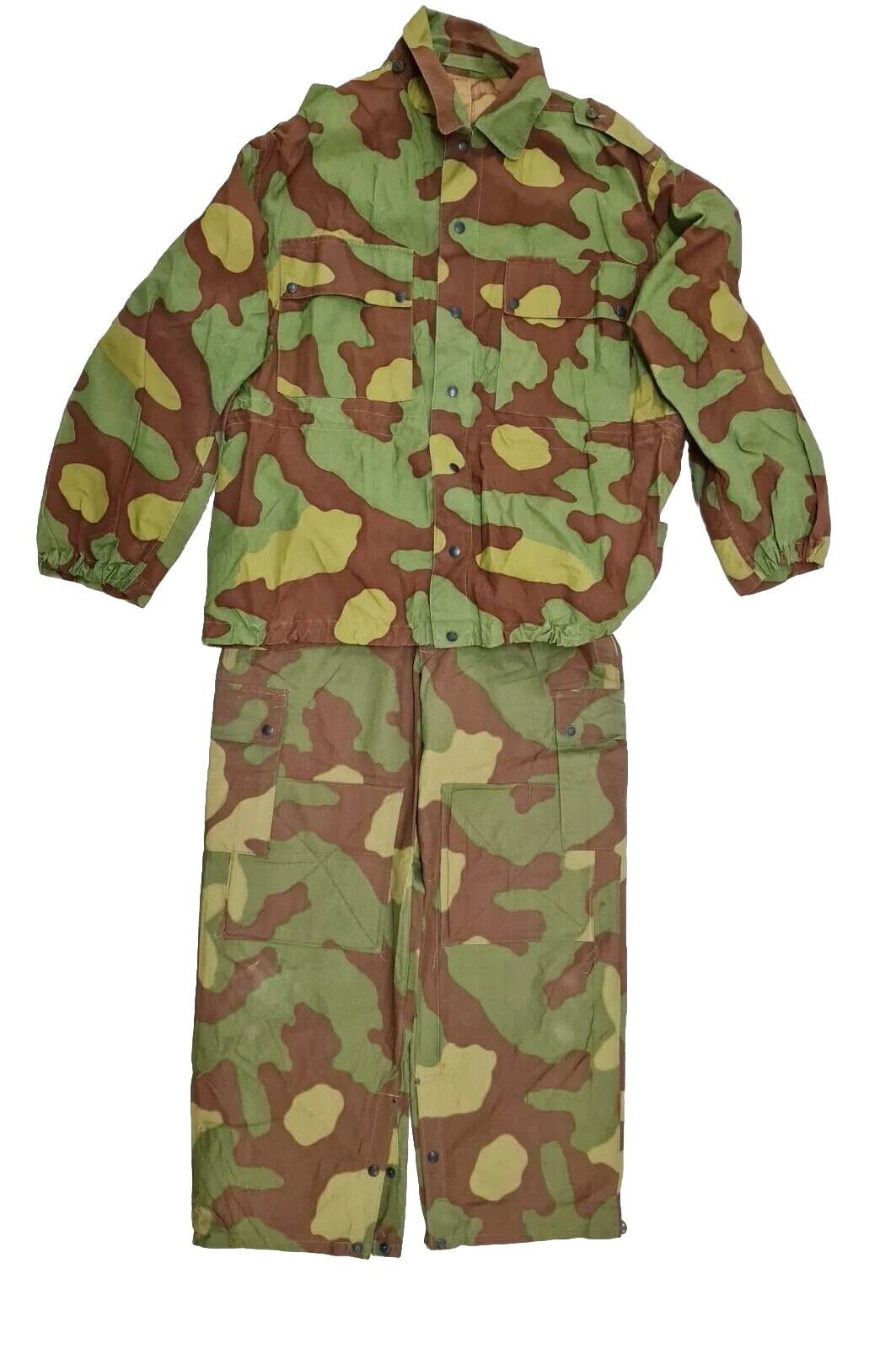 Genuine Italian Army M1929 Telo Mimetico Complete Uniform Set - Big Size 