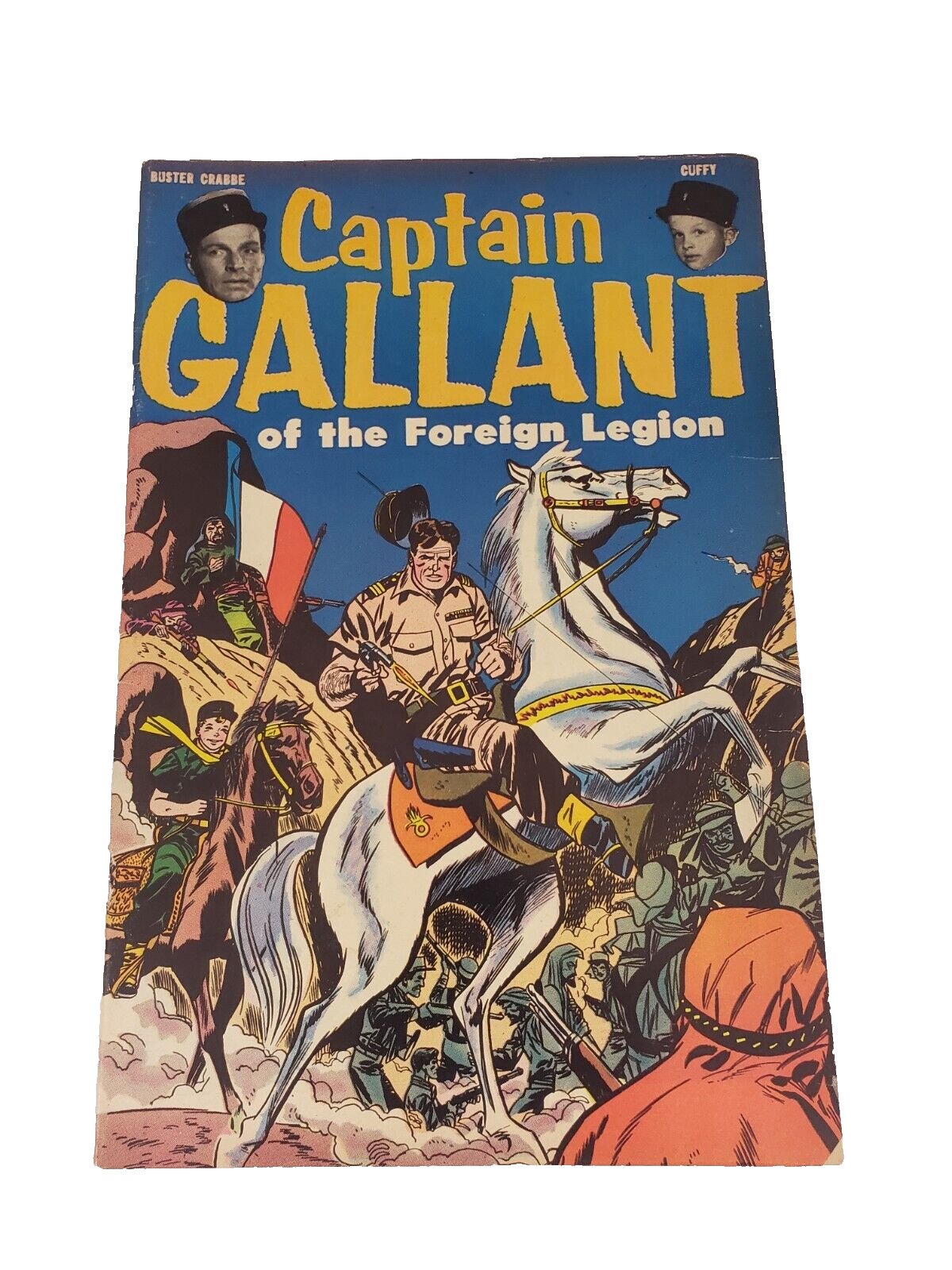Captain Gallant of the Foreign Legion #1 Based on TV Series  US Pictorial