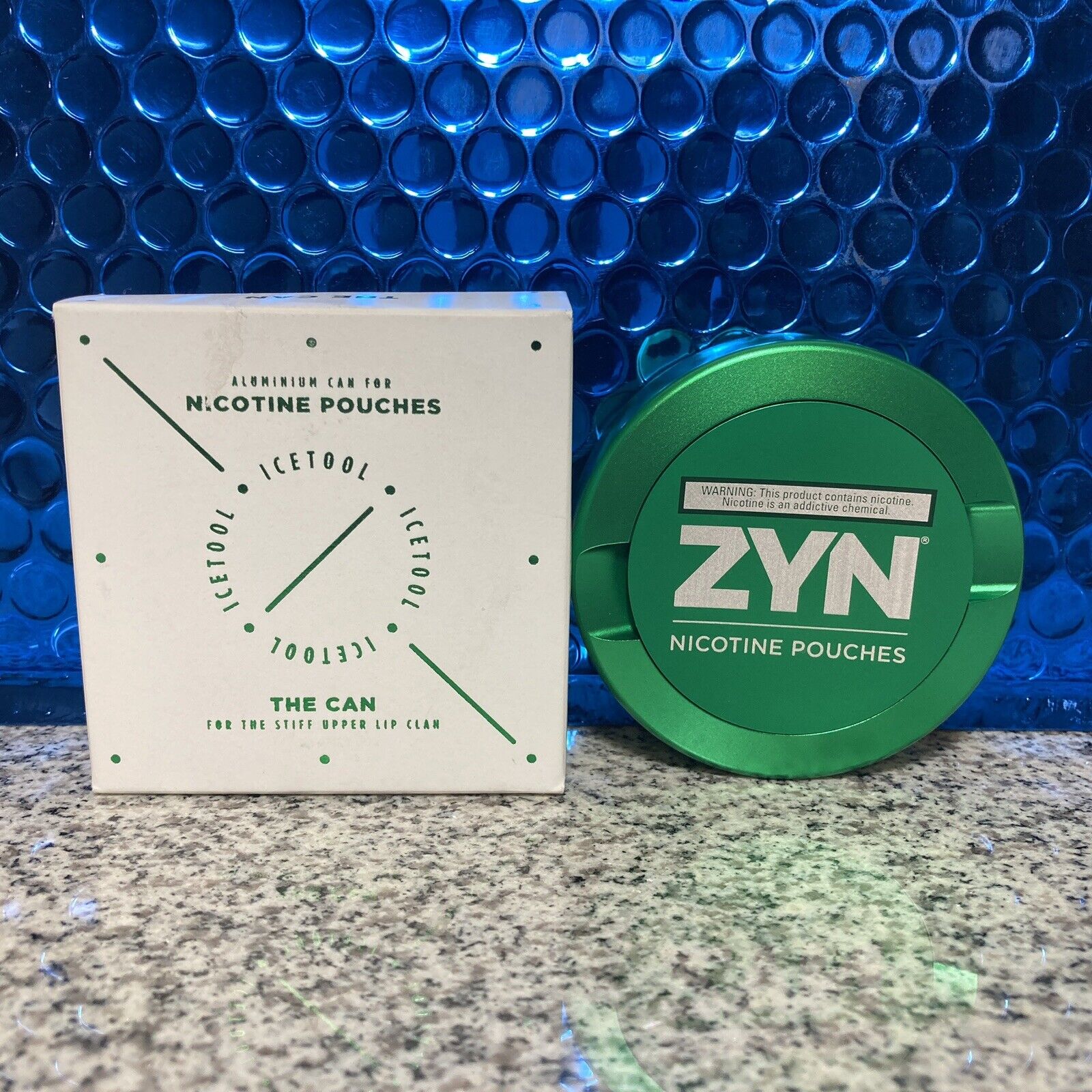 Metal ZYN Can Green BRAND NEW IN BOX AUTHENTIC RARE REAL PICS REWARDS NIB