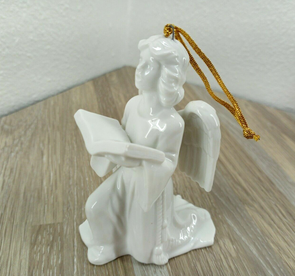 Vintage RECO 1987 Angel Figurine Praise Exclusive Edition Collectible Figure