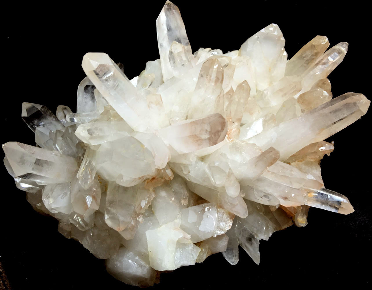 2690g Raw Natural Beautiful White QUARTZ Crystal Cluster Specimen