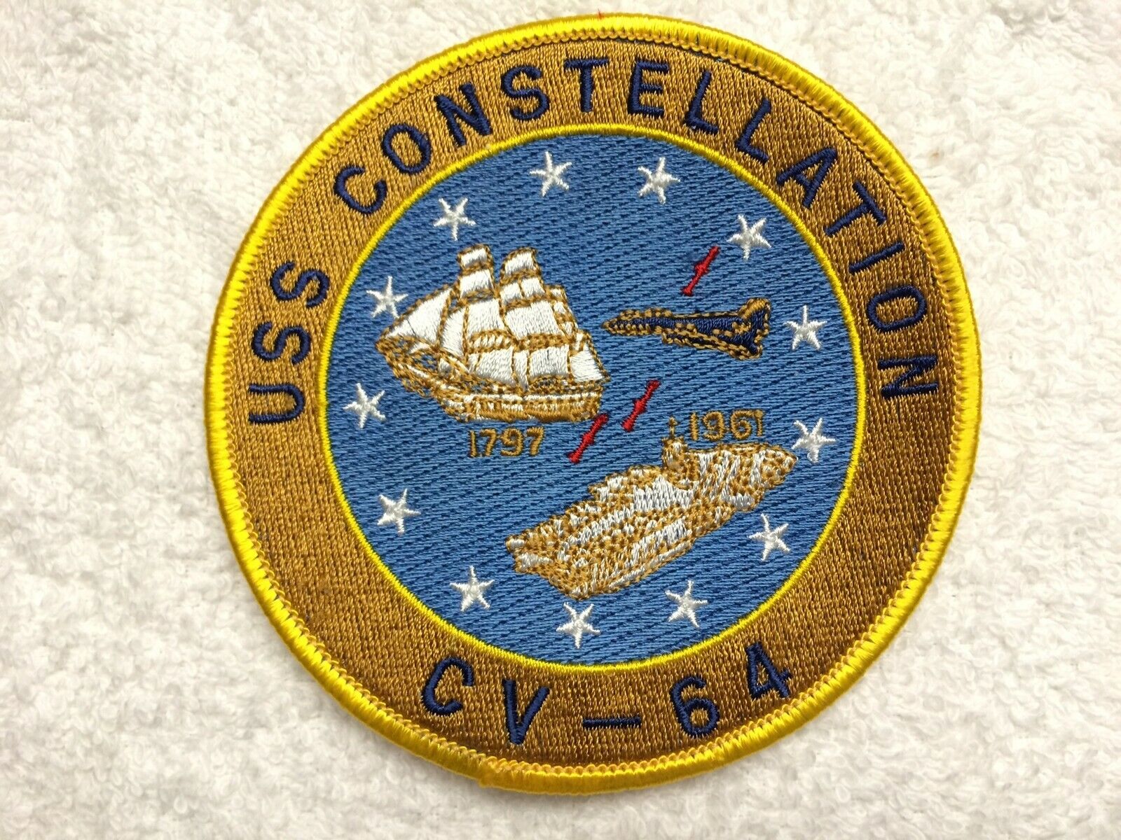 Patch of USS CONSTELLATION (CV 64)