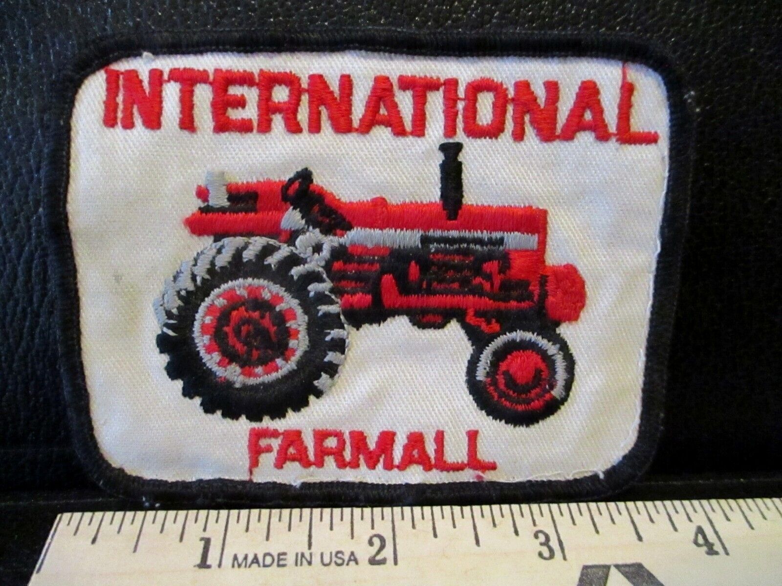 IH International Farmall 1456  1256  1206  Tractor Embroidered Patch Uniform Hat