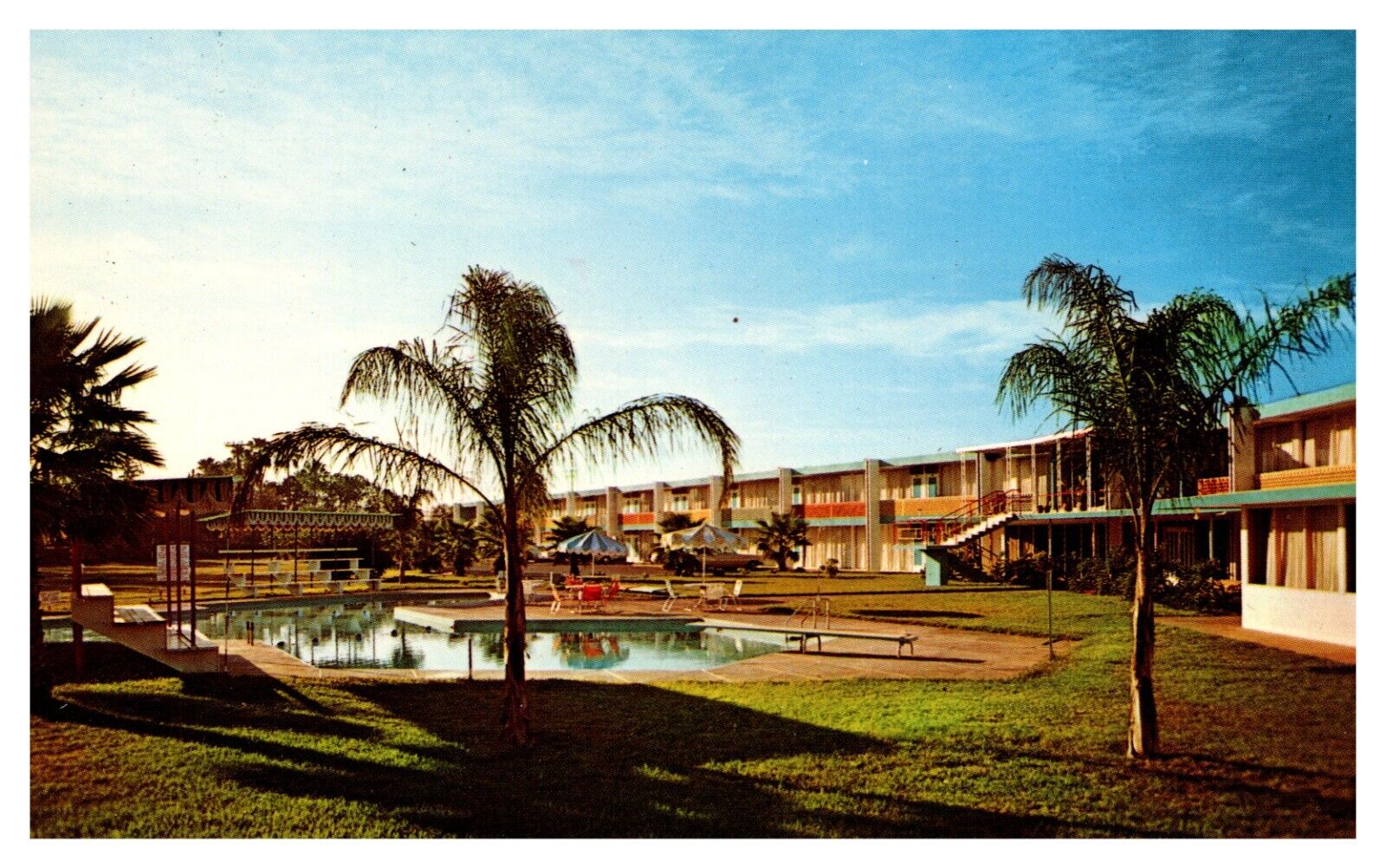 Fontana Motor Hotel Lower Rio Grande Valley Mission Texas Postcard  # 594