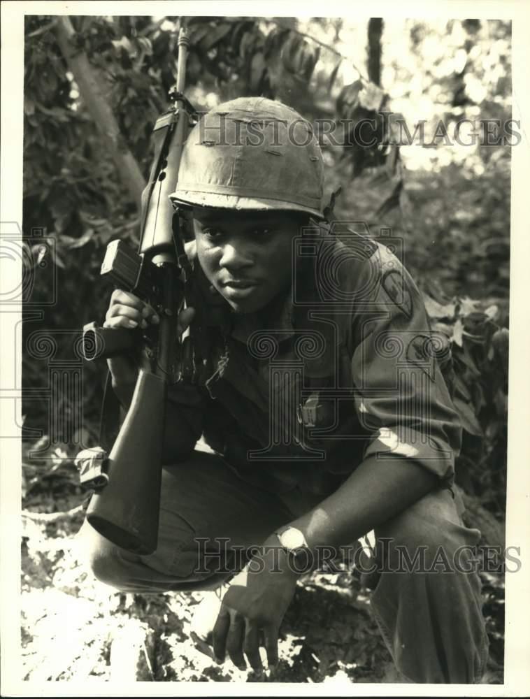 1989 Press Photo Actor Malcolm Jamal-Warner Starring in \